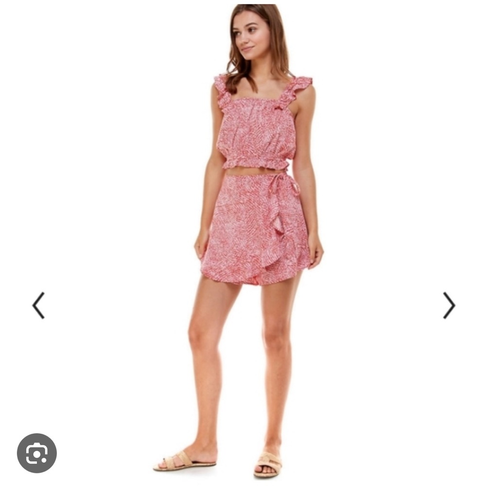 Lily Rose Shirt & Wrap Skort